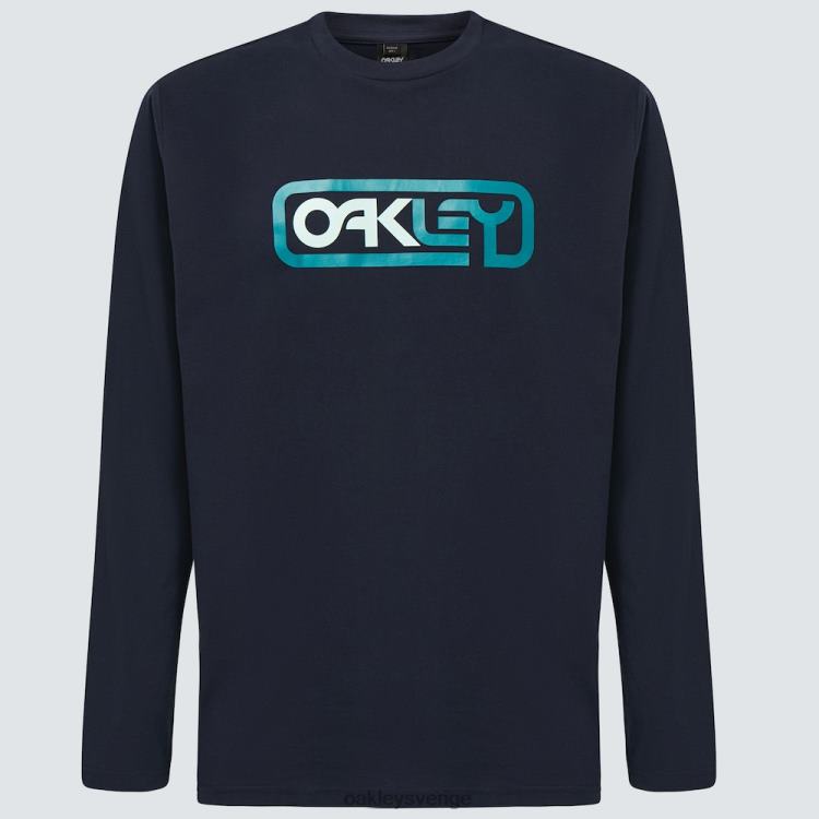 Oakley låst i b1b ls tee T8RX02371 famn