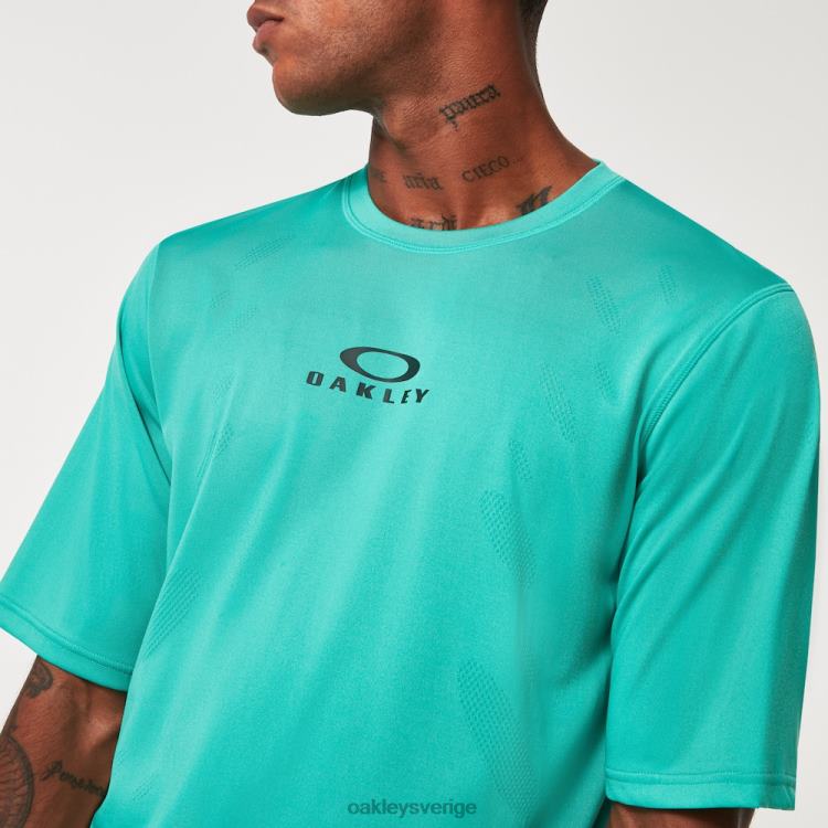 Oakley latitud rc ss tee T8RX02158 mintgrön
