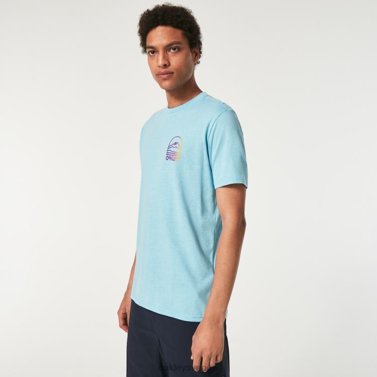 Oakley lutning berg b1b tee T8RX02382 ljusblå
