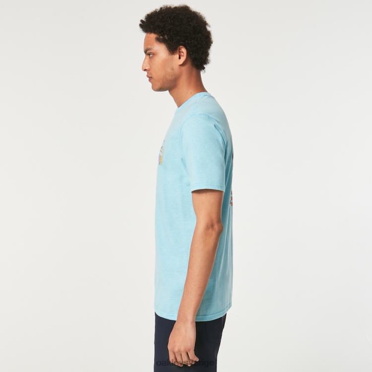 Oakley lutning berg b1b tee T8RX02382 ljusblå