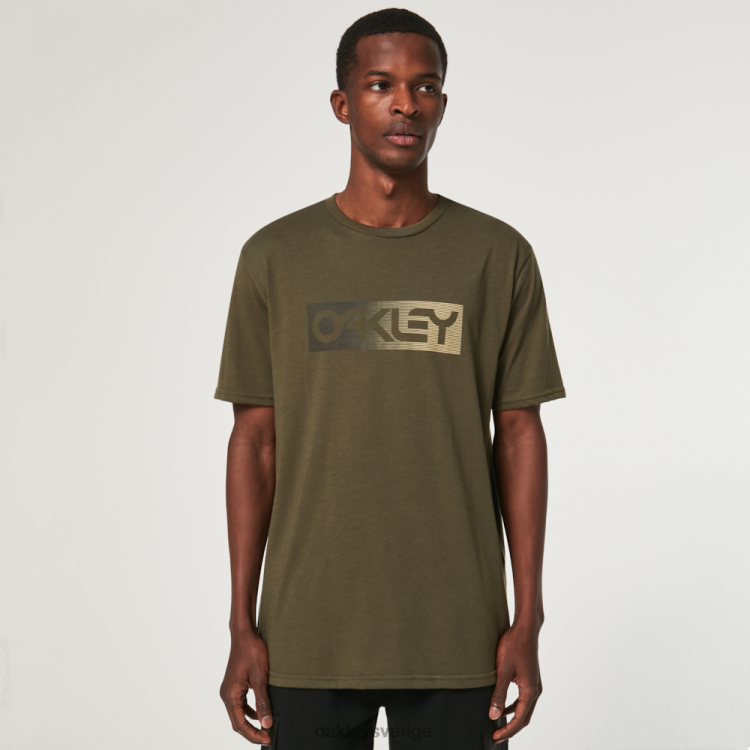 Oakley lutning linjer b1b rc tee T8RX02339 ny mörk borste