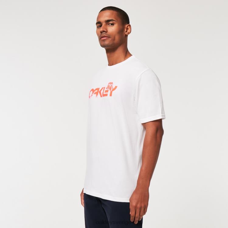 Oakley marmor groda b1b tee T8RX02231 vit