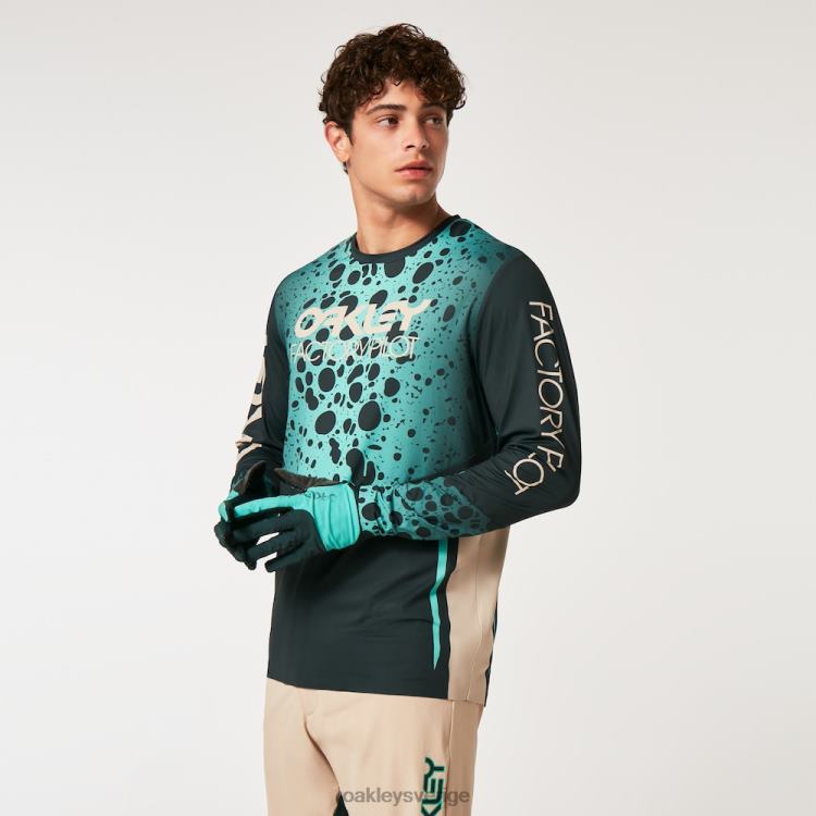 Oakley maven rc ls tröja T8RX02612 grön groda