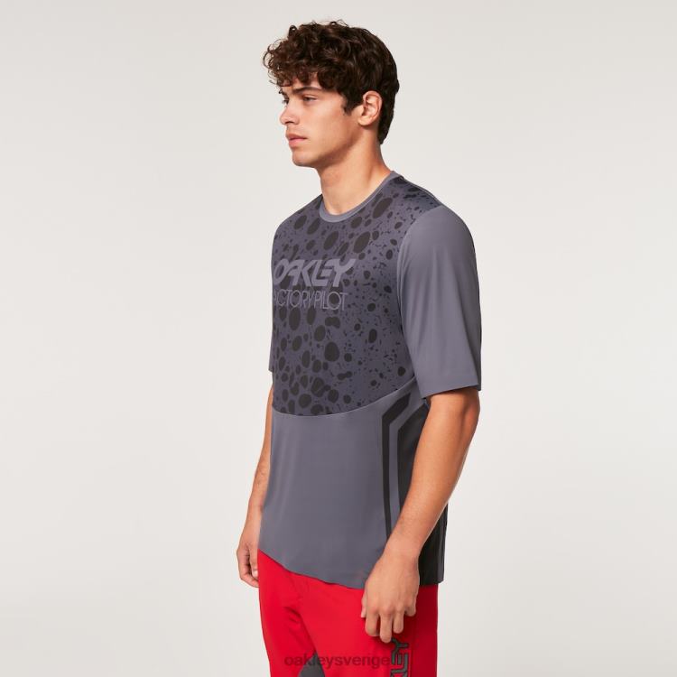 Oakley maven rc ss tröja T8RX02609 svart groda