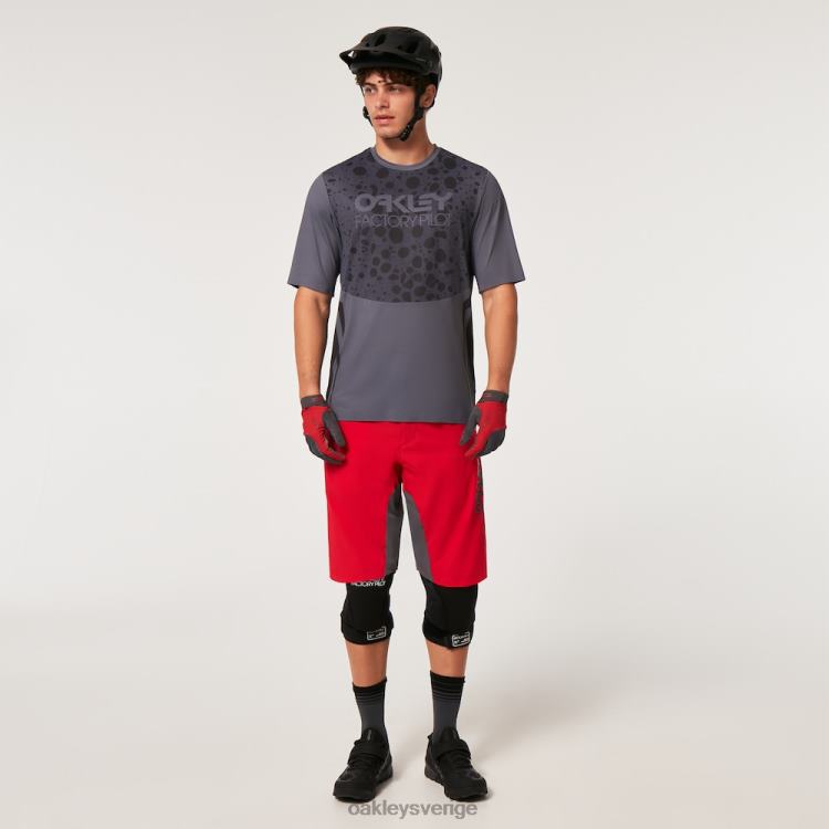 Oakley maven rc ss tröja T8RX02609 svart groda