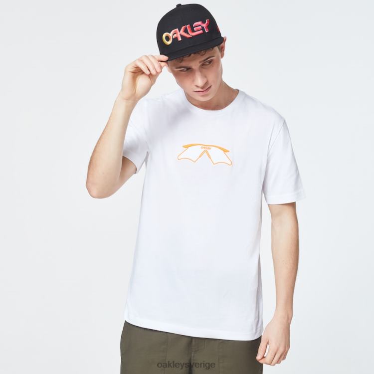 Oakley mumbo kortärmad t-shirt T8RX02405 vit