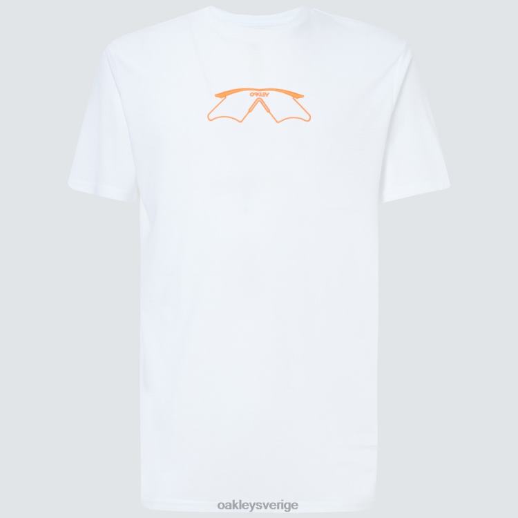 Oakley mumbo kortärmad t-shirt T8RX02405 vit