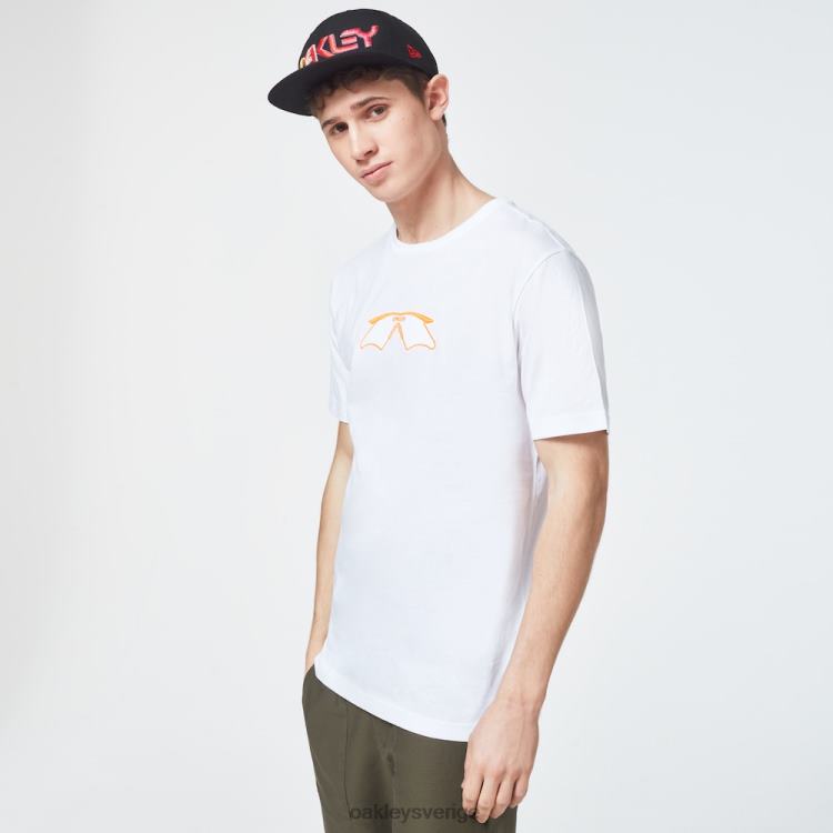 Oakley mumbo kortärmad t-shirt T8RX02405 vit