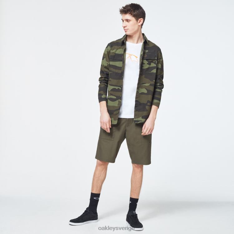 Oakley mumbo kortärmad t-shirt T8RX02405 vit