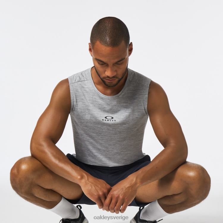 Oakley o passform rc ärmlös t-shirt T8RX02126 ny granitljung