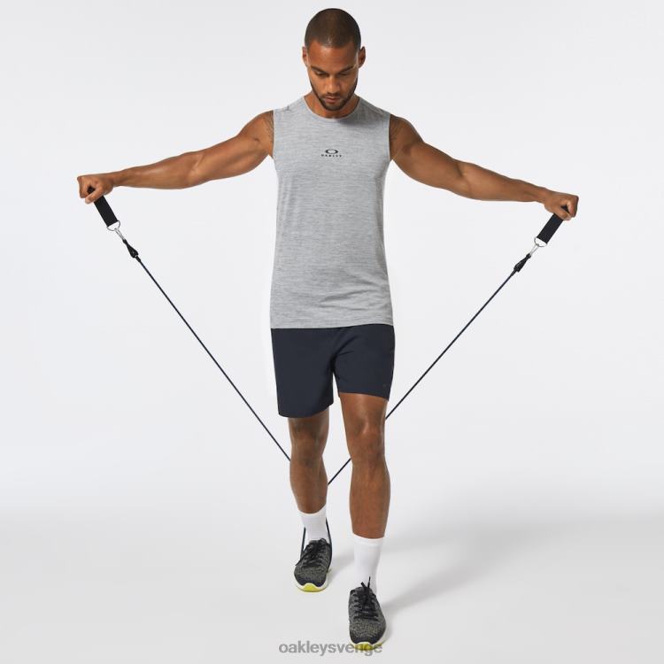 Oakley o passform rc ärmlös t-shirt T8RX02126 ny granitljung