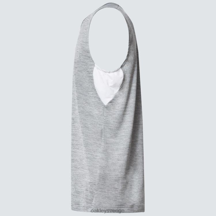 Oakley o passform rc ärmlös t-shirt T8RX02126 ny granitljung