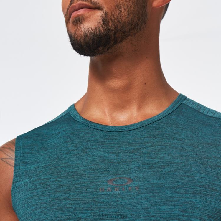 Oakley o passform rc ärmlös t-shirt T8RX02128 bayberry ljung