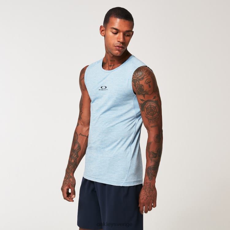 Oakley o passform rc ärmlös t-shirt T8RX02130 stenblått ljung