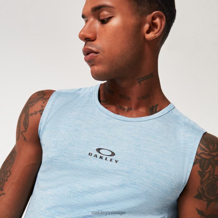 Oakley o passform rc ärmlös t-shirt T8RX02130 stenblått ljung