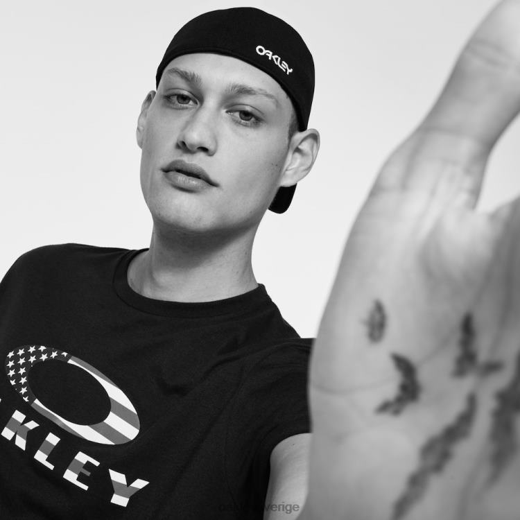 Oakley o skällande T8RX02119 svart/amerikansk flagga