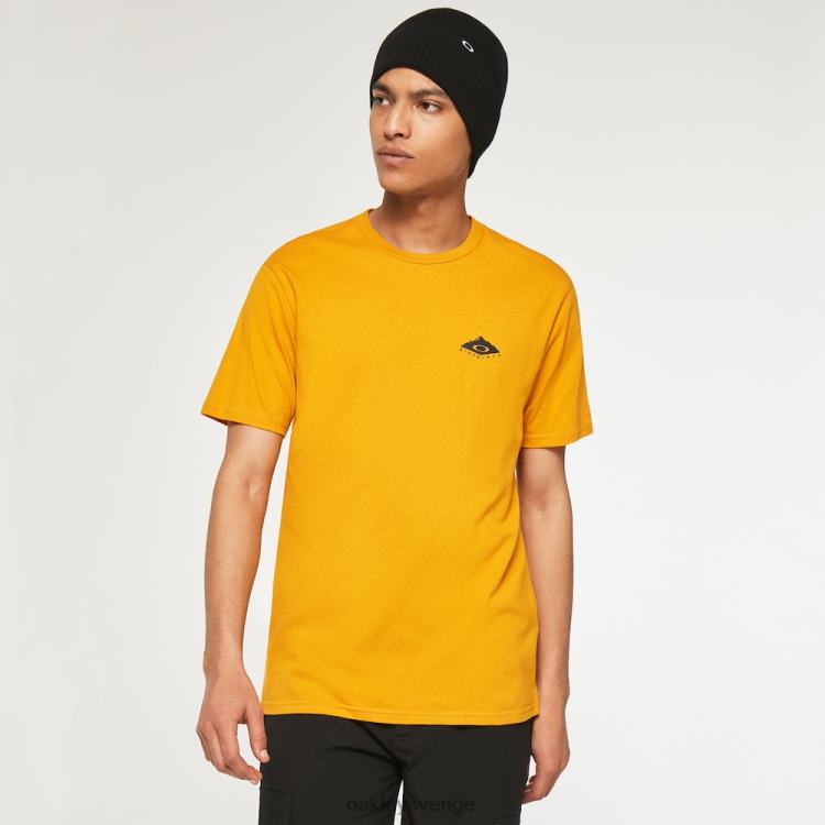 Oakley peak ellips t-shirt T8RX02343 bärnstensgul