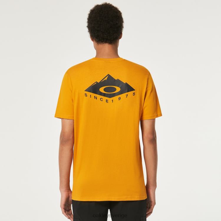 Oakley peak ellips t-shirt T8RX02343 bärnstensgul