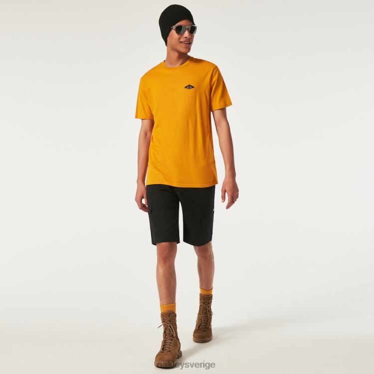 Oakley peak ellips t-shirt T8RX02343 bärnstensgul