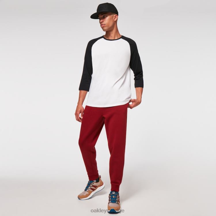 Oakley relax raglan 3/4 tee T8RX02469 benvit/svart