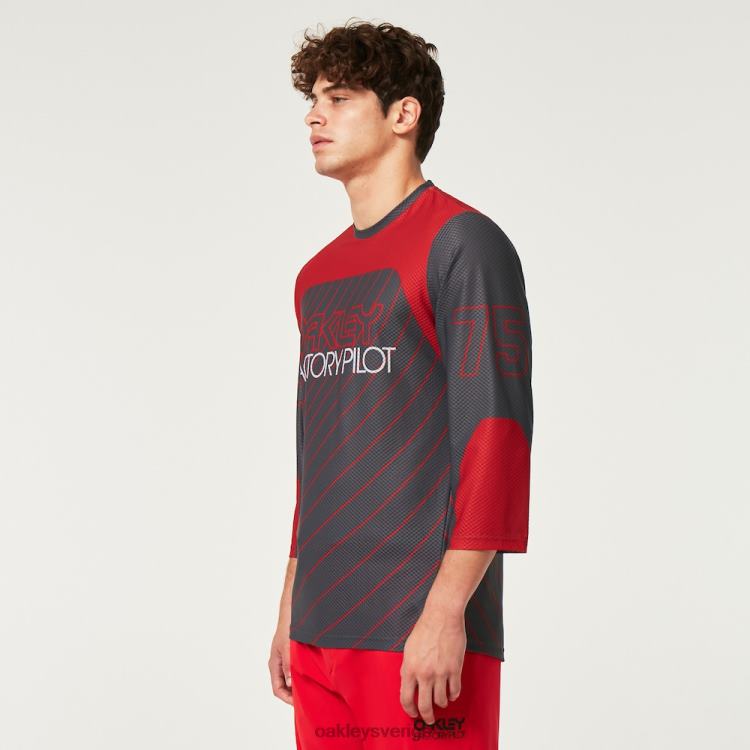 Oakley seeker '75 ls tröja T8RX02272 enhetlig grå