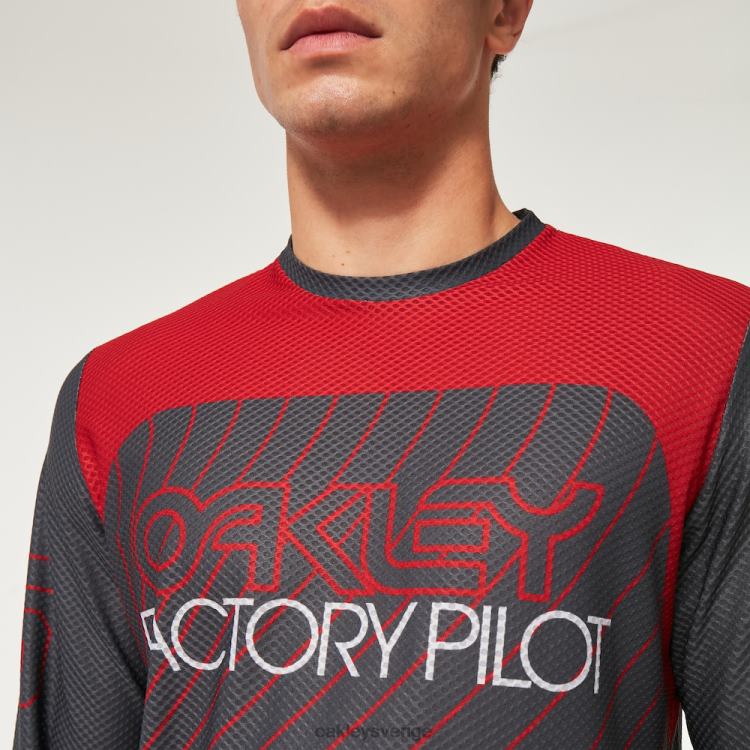 Oakley seeker '75 ls tröja T8RX02272 enhetlig grå