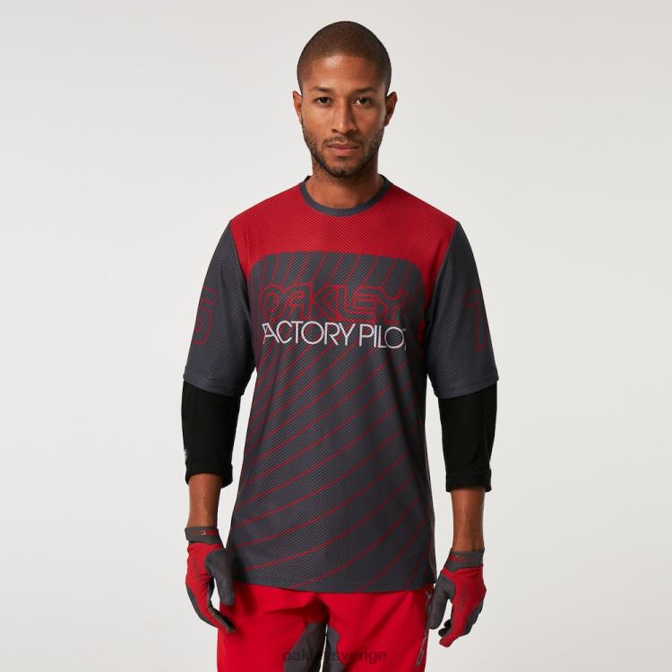 Oakley seeker '75 ss tröja T8RX02269 enhetlig grå