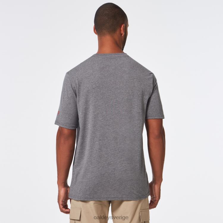 Oakley si eagle tab tee T8RX02483 atletisk gråmelerad