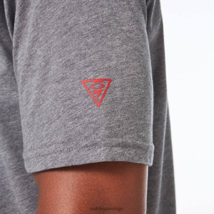 Oakley si eagle tab tee T8RX02483 atletisk gråmelerad