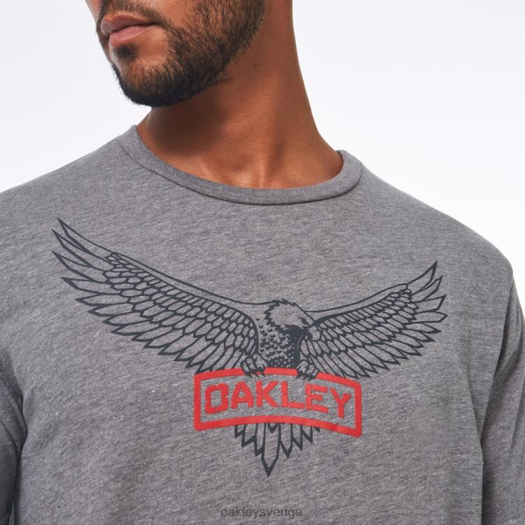 Oakley si eagle tab tee T8RX02483 atletisk gråmelerad