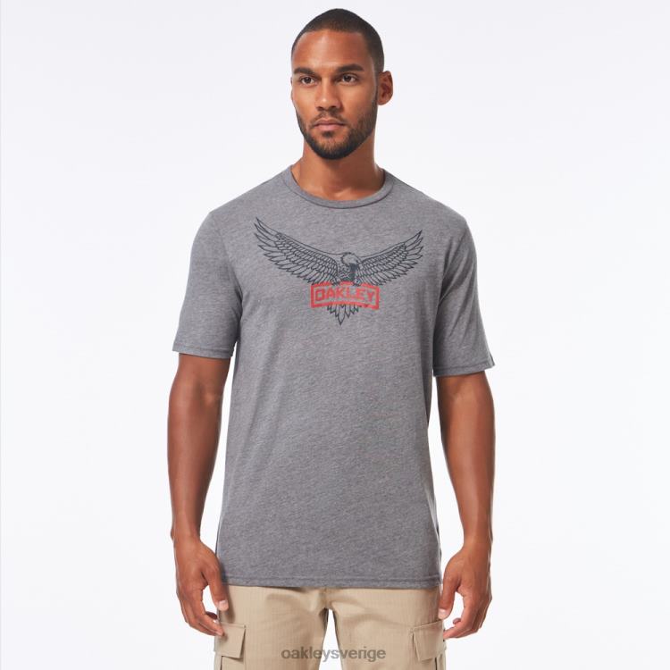 Oakley si eagle tab tee T8RX02483 atletisk gråmelerad