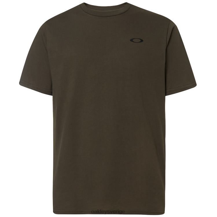Oakley si flagga tee T8RX02397 mörk borste