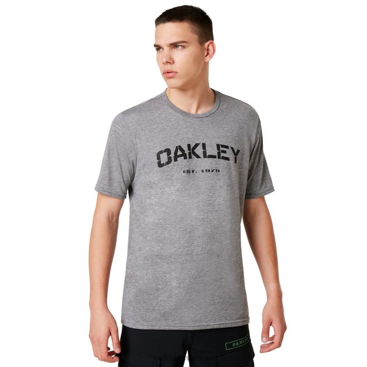 Oakley si indoc tee T8RX02394 atletisk gråmelerad