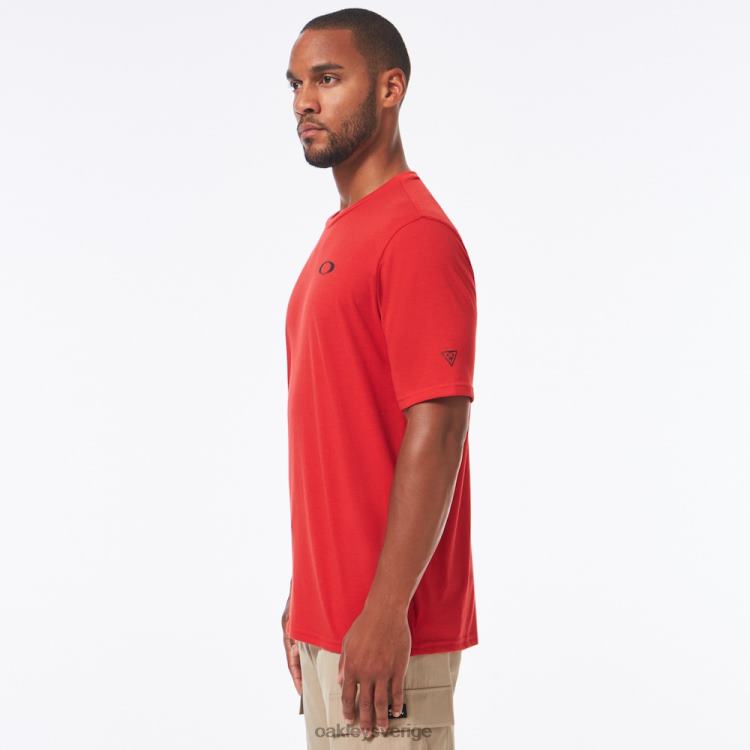 Oakley si modig tee T8RX02485 röd tråd