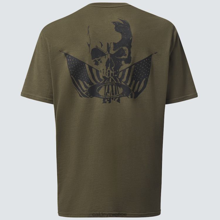 Oakley si modig tee T8RX02486 mörk borste