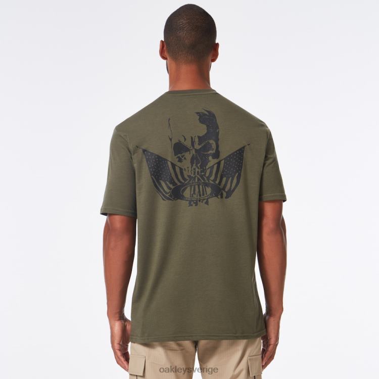 Oakley si modig tee T8RX02486 mörk borste