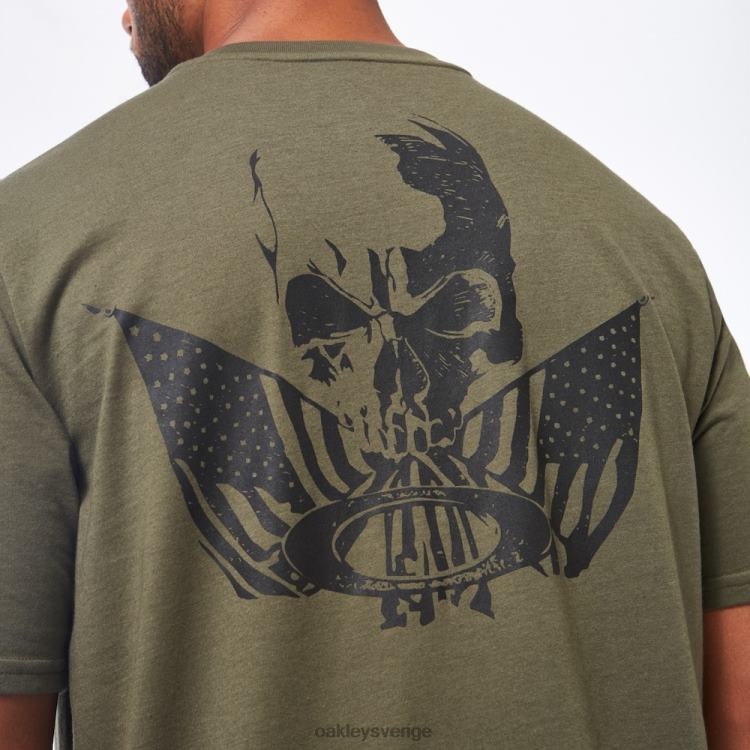 Oakley si modig tee T8RX02486 mörk borste