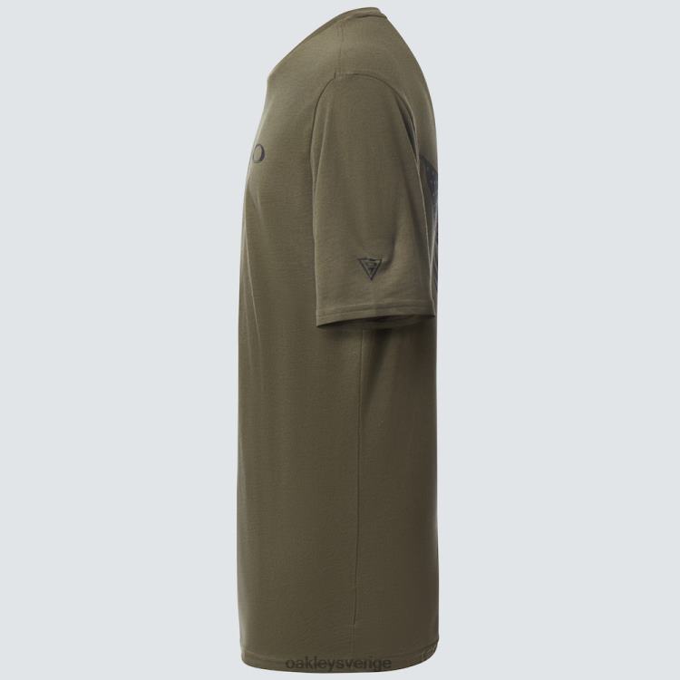 Oakley si modig tee T8RX02486 mörk borste