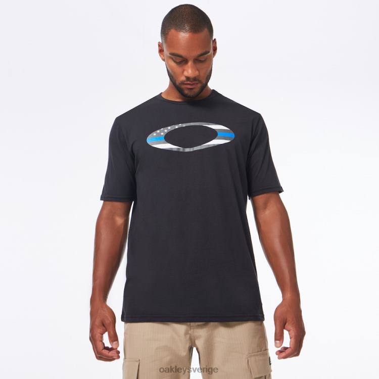 Oakley si tbl ellips t-shirt T8RX02487 mörkläggning