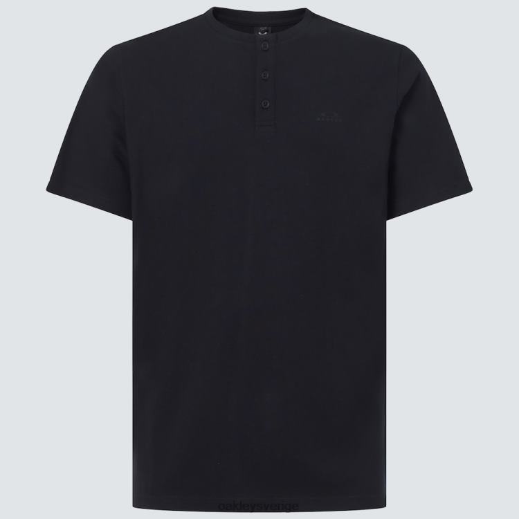 Oakley slappna av henley tee T8RX02204 mörkläggning