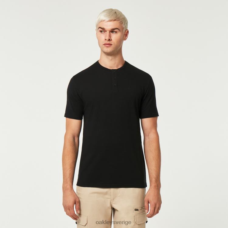 Oakley slappna av henley tee T8RX02204 mörkläggning
