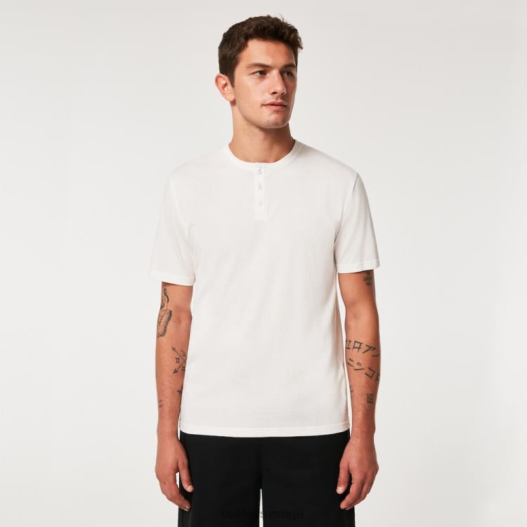 Oakley slappna av henley tee T8RX02205 vit