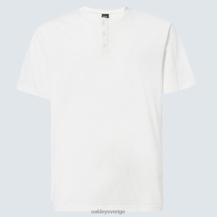 Oakley slappna av henley tee T8RX02205 vit