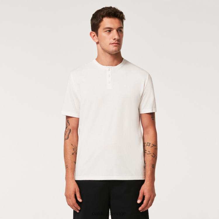 Oakley slappna av henley tee T8RX02205 vit