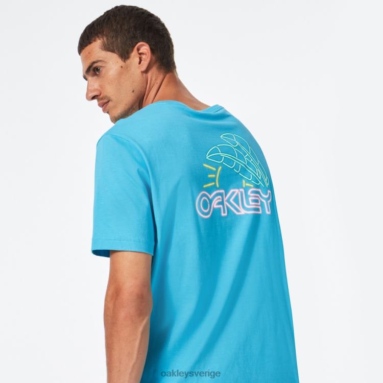 Oakley soluppgång b1b-tröja T8RX02526 ljusblå