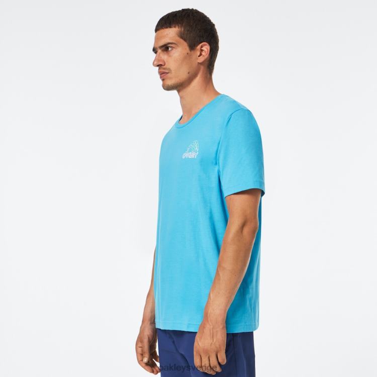 Oakley soluppgång b1b-tröja T8RX02526 ljusblå