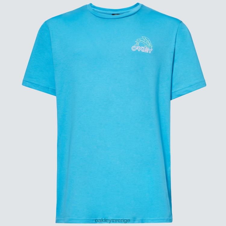 Oakley soluppgång b1b-tröja T8RX02526 ljusblå