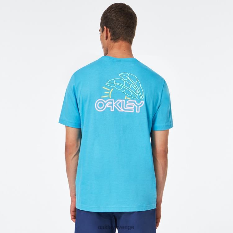 Oakley soluppgång b1b-tröja T8RX02526 ljusblå