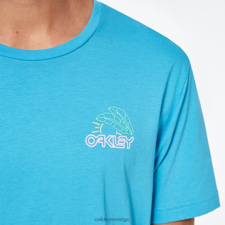 Oakley soluppgång b1b-tröja T8RX02526 ljusblå