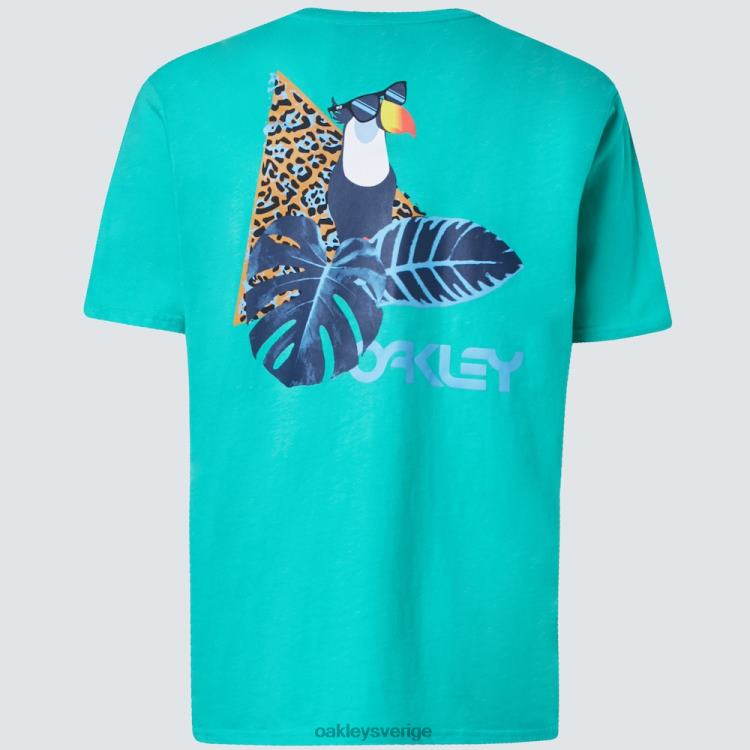 Oakley toucan tropisk t-shirt T8RX02437 mintgrön